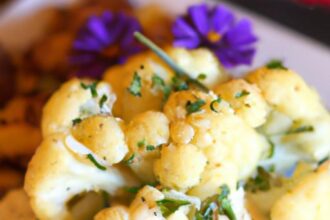 Creamy Roasted Garlic Cauliflower Mash: A Flavorful Twist